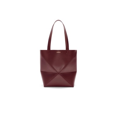 LOEWE MEDIUM PUZZLE FOLD TOTE IN SHINY CALFSKIN A657G50X01 05 (31.5*25.5*14.5cm)